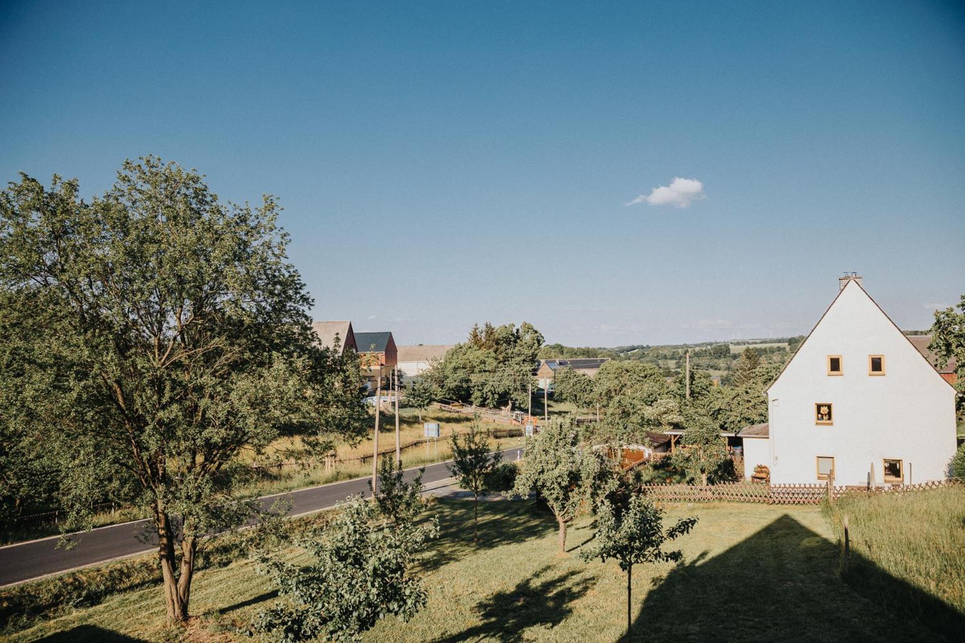 Ferienhaus Am Hoernchen Glashutte  Buitenkant foto